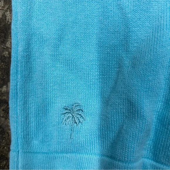 Lilly Pulitzer Womens XS Blue Aqua button down‎ cardigan White Labell Preowned - Picture 6 of 7
